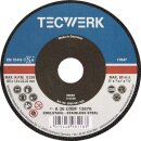 Trennscheibe D125x1mm ger.Keramikkorn Bohr.22,23mm TECWERK