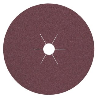 Fiberscheibe D.125mm K.24 f.HO/Metall Korund TECWERK