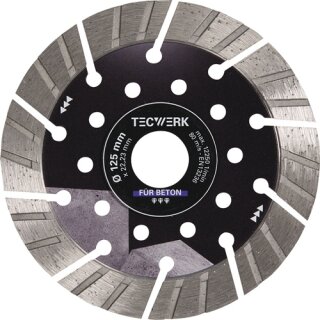 Diamanttrennscheibe BETON PRO D.115mm Bohr.22,23mm Seg.-H.15mm Seg.-S.2,4mm