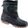 Winterstiefel Gr.45 schwarz Nylon/PVC Webpelzfutter/Klettverschluss SPIRALE