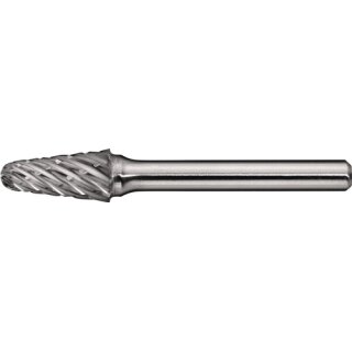 Frässtift KEL Special Steel D.12mm Kopf-L.25mm Schaft-D.6mm HM Verz.Kreuz TW