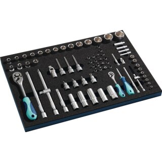 Werkzeugmodul 71-tlg.3/3-Modul Steckschlü.TECWERK