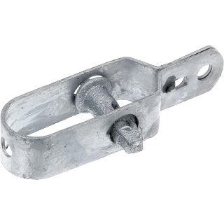 Alberts 610685 Drahtspanner | mit Stahlnuss | feuerverzinkt | Größe 2 | Länge 100 mm