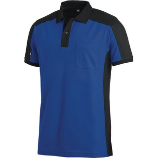 Poloshirt KONRAD Gr.XXL royal/schwarz FHB