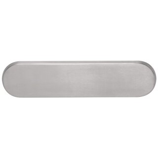 Briefeinwurf VA Edelstahl ov.80mm 340mm INTERSTEEL