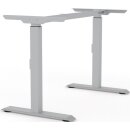 Tischgestell verkehrsschwarz RAL 9017 Hub 650-830mm...