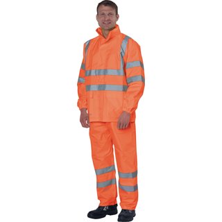 Warnschutzregenhose Gr.M orange PREVENT