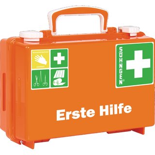 Erste Hilfe Koffer kl. Quick CD B260xH170xT110ca.mm orange SHNGEN