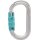 Karab.Oval Power 2500 Triple icemint L110xB64xDca.mm Alu.EN 12275,EN 362 EDELRID