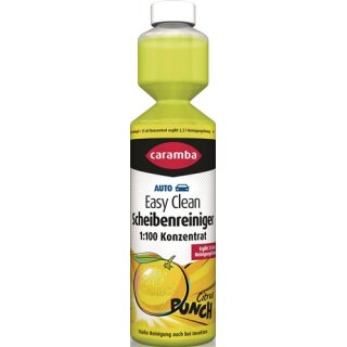 Scheibenreiniger Sommer Easy Clean Konzentrat 1:100 250ml Dosierflasche CARAMBA