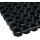 Gum.Wabenmatte B.1m L.10,5m D.22mm schwarz NR/SBR o.Gewebeeinlage