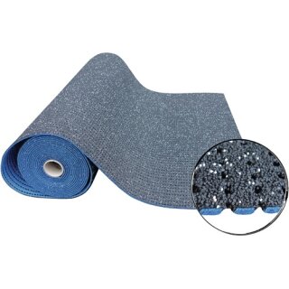 Sicherheits-Bodenbelagsmatte BLACK-CAT Permagrip -BCG- B.1,2m L.5m D.8mm blau