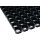 Gum.Ringmatte B.0,75m L.0,75m D.22mm schwarz NR/SBR o.Gewebeeinlage