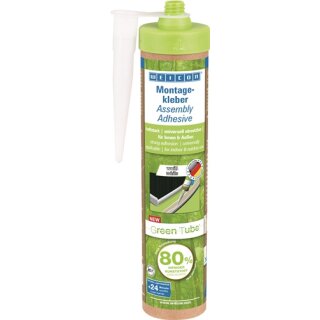 Montagekleber weiß 280ml Green Tube Kartusche WEICON