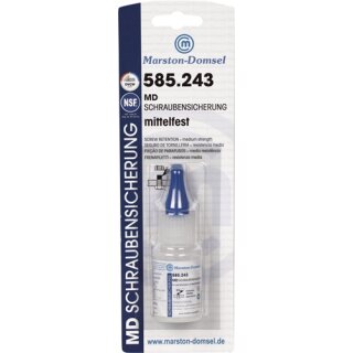 Schraubensicherung 585.243 20g mf.hv.blau S6 Flasche MARSTON