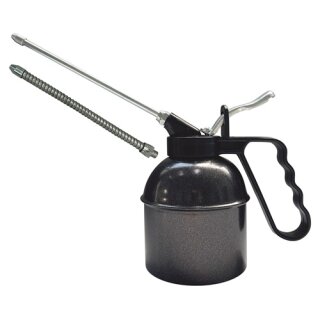 Spritzöler MSM 500 Metall 500ml anthrazit-grau Messingpumpe SAMOA HALLBAUER
