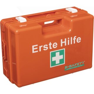 Erste Hilfe Koffer DIN 13157-2021 B310xH210xT130ca.mm orange B-SAFETY