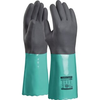 Chemiehandschuh LeiKaChem® 1342 Gr.10 grün EN 388,EN 407,EN 374 PSA III LEIPOLD
