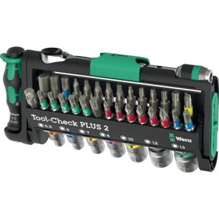 Bit-/Steckschlüsselset Tool Check Plus 2 39-tlg.WERA