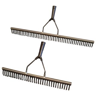Gummirechen B.500mm Zinken Stahl/Gummi ALUREX