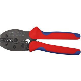Aderendhülsencrimpzange PreciForce® L.220mm 0,25-6 (AWG 23-10) mm² brün.