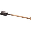 Gärtnerspaten m.Eschen-T-Stiel 280x180mm KRUMPHOLZ