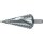 Stufenbohrer Bohrber.4-39mm HSS-Co5 Spiralnut Z.2 Stufen 12 RUKO