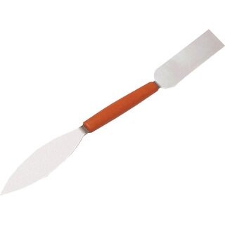 Stukkateureisen B.10mm rostfr.VA,Ku.-Griff rostfr.VA rot HAROMAC