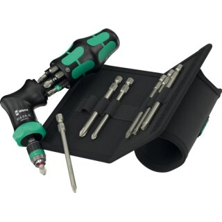 Magazinbithalter Kraftform Kompakt Pistol RA-R 2 13-tlg.PH/PZ/TORX WERA