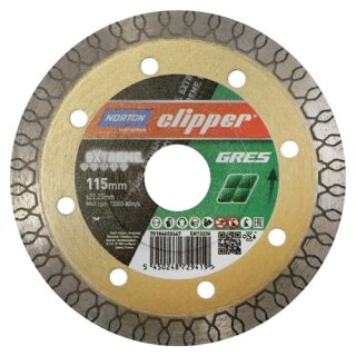 Diamanttrennscheibe Extreme Gres D.115mm Bohr.22,23mm Seg.-B.1,3mm