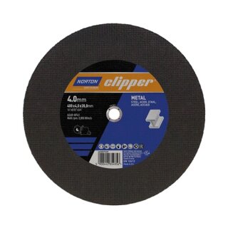 Trennscheibe D400x4,0mm Typ 41 Metall Bohr.20mm NORTON CLIPPER
