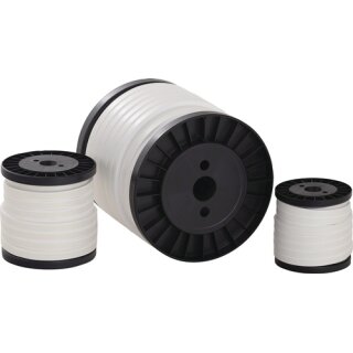 Flachdichtungsband 4360 L25 mxB14mm weiß 5,0mm PTFE Spule WST