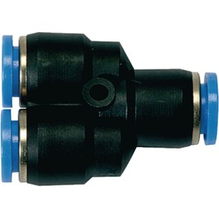 Y-Steckverbindung Blaue Serie 12mm L1 52,6mm RIEGLER