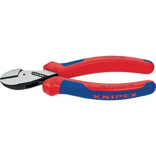 Kompaktseitenschneider X-Cut L.160mm Kopf pol.Mehrkomp.-Hlle KNIPEX