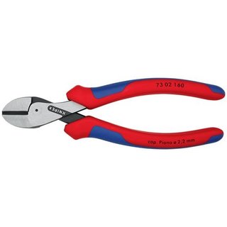 Kompaktseitenschneider X-Cut L.160mm Kopf pol.Mehrkomp.-Hlle KNIPEX