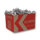 Tellerkopfschraube 8x360 Tellerkopf hell verz.TX40 KLIMAS