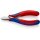 Elektronikseitenschneider L.115mm Form 2 Facette nein 2K-Hülle spiegelpol.KNIPEX