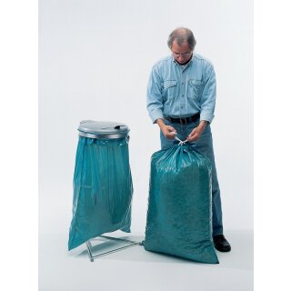Kunststoffsack 120l LD-PE blau 45 µm B700xL1050mm 250St./Karton