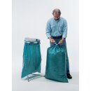 Kunststoffsack 120l LD-PE blau 45 µm B700xL1050mm...