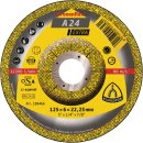 Schruppscheibe A 24 Extra D180xS8mm gekr.STA Bohr.22,23mm...