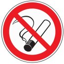 Verbotszeichen Rauchen verboten D200 Kunststoffschild...
