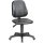 Arbeitsdrehstuhl Unitec Rollen Kunstlederpolster schwarz 440-620mm BIMOS