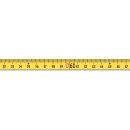 Rahmenbandmaß ERGOLINE L.50m Band-B.13mm B mm/cm EG II Alu.gelb Stahlmaßband BMI