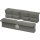 Schraubstockschutzbacke f.Backen-B.120mm m.Prismen PU BROCKHAUS