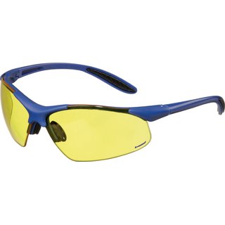 Schutzbrille DAYLIGHT PREMIUM EN 166 Bgel dunkelblau,Scheibe gelb PC PROMAT