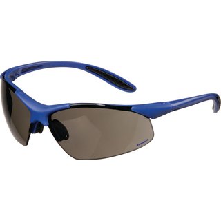 Schutzbrille DAYLIGHT PREMIUM EN 166 Bgel dunkelblau,Scheibe smoke PC PROMAT