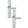 Langschildgarnitur NY 1810/273P Alu.F1 SK/OL 78mm DIN L/R HOPPE