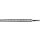 Holzraspel DIN 7263 L.300mm Q.29x9mm Hieb 2 halbrd.PROMAT