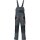 Herrenlatzhose Gr.48 dunkelgrau/schwarz/orange TERRATREND