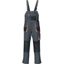 Herrenlatzhose Gr.56 dunkelgrau/schwarz/orange TERRATREND